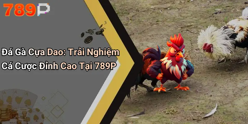 Đá Gà Cựa Dao: Trải Nghiệm Cá Cược Đỉnh Cao Tại 789P