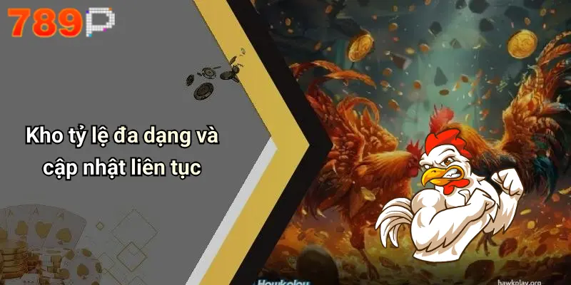 Kho tỷ lệ đa dạng và cập nhật liên tục